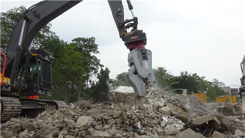 The new DLP EcoLine 50 Rotary Crusher from Demarec