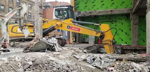 Delsan AIM. World Demolition Awards 2022 entry Urban Demolition