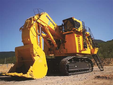 Komatsu PC4000-11 excavator