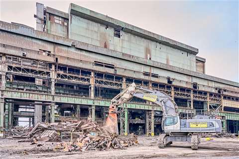 The Redcar steelworks site