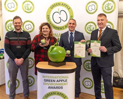 Keltbray Green Apple Awards win 2022