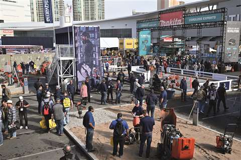 practical demonstrations at the World of Concrete