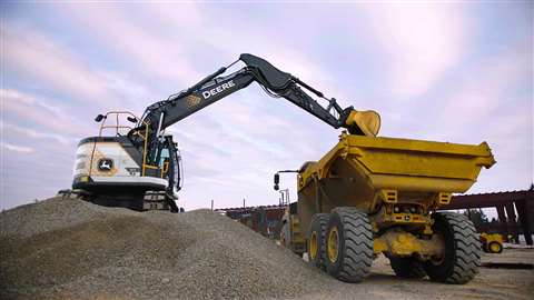 Deere 145 X-Tier excavator