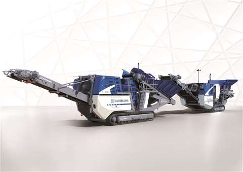 Kleemann MCO 90i EVO cone crusher and the MC 110i EVO2 jaw crusher