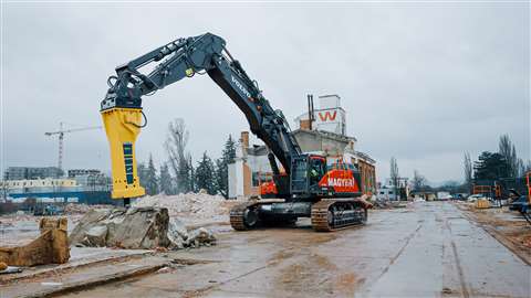 Epiroc HB 7000 at Magyer Betriebs Austria