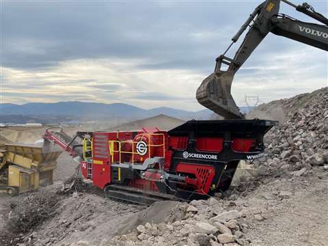 The screencrow XJ Dual-Power jaw crusher