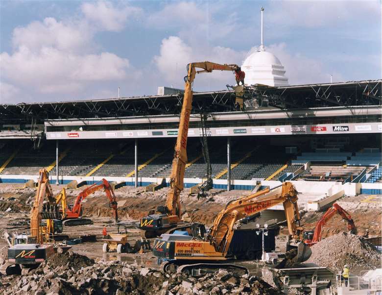 Wembley memories for McGee as football comes home again Demolition