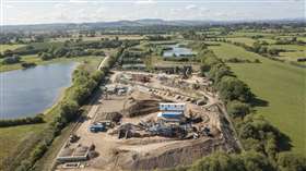 Hereford Quarries's wash plant