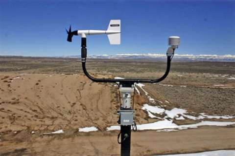 Data from weather monitoring stations can now be used to automatically control large scale dust supp
