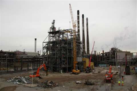 The BASF Adiponitrile plant and associated gasification plant at Seal Sands, Teeside, will be comple