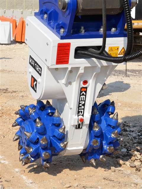 Kemroc cutters suitable for demolishing reinforced concrete