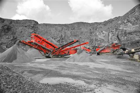 Terex Finlay 694+ inclined screen