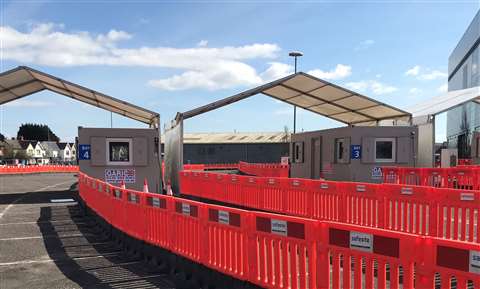 Garic site welfare units