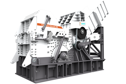Metso Metal Recycling's Texas shredder PS 88