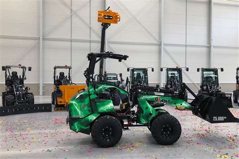 Tobroco-Giant electric wheeled loader