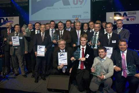 The winners of the first annual Demolition Awards celebrate their success