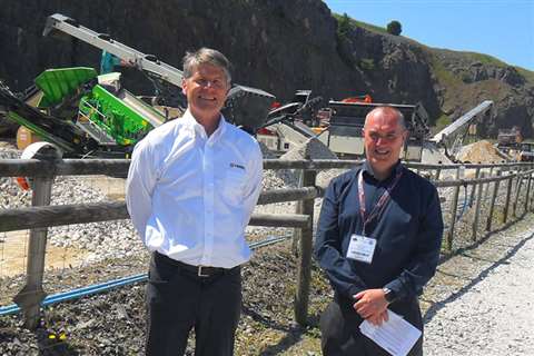 Terex MP Kieran Hegarty and John Garrison web index