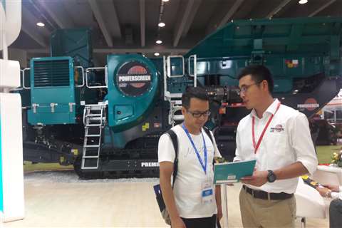 Powerscreen web