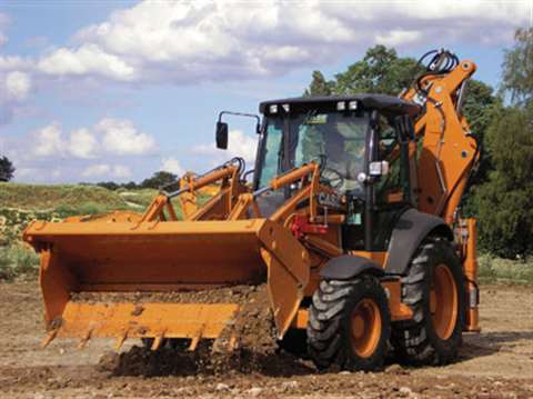 The 580ST is one of four new backhoe loaders that have been launched by Case
