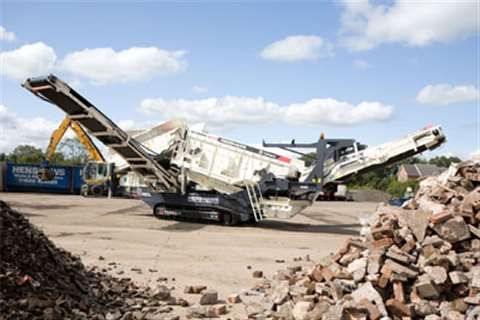 An all white colour scheme will be the new livery for Terex Finlay’s range of equipment, replacing t