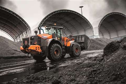 The Hitachi ZW310-6 wheeled loader model chosen by KB Group