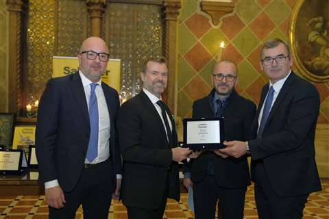 Wacker Neuson collects SaMoTer Innovation Award in Verona, Italy