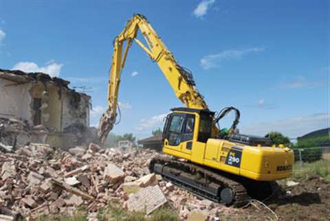 Komatsu will use bauma to officially launch its latest high reach demolition excavator, the 37 tonne
