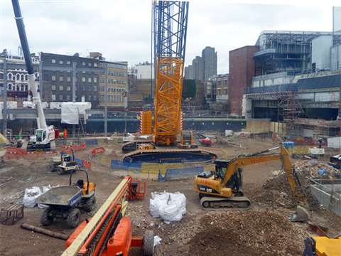 United Kingdom construction site