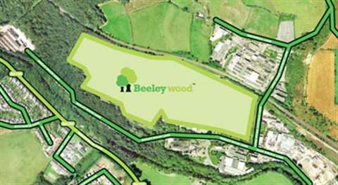 The Beeley Wood Recycling Village covers 45 acres in South Yorkshire