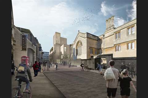 Concept image: Jesus College's new facility